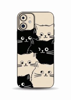 I PHONE 12 MINI Monochrome Paws
