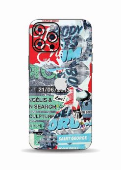 I PHONE 15 PRO Chaotic Patchwork