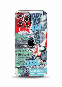 I PHONE 16 PRO Chaotic Patchwork