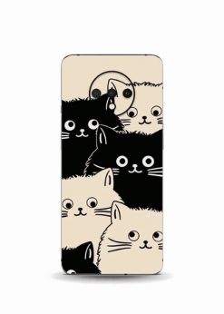One Plus 7T Monochrome Paws