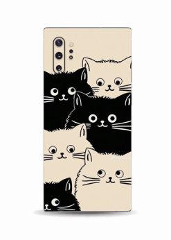 SAMSUNG GALAXY NOTE 10 PLUS Monochrome Paws