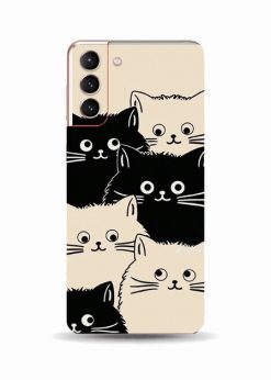SAMSUNG GALAXY S 21 PLUS 5G Monochrome Paws