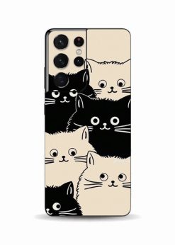 SAMSUNG GALAXY S 21 ULTRA 5G Monochrome Paws
