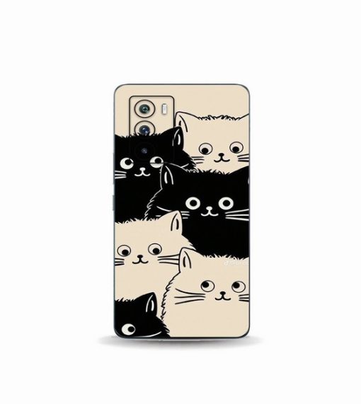 IQOO 9 SE Monochrome Paws