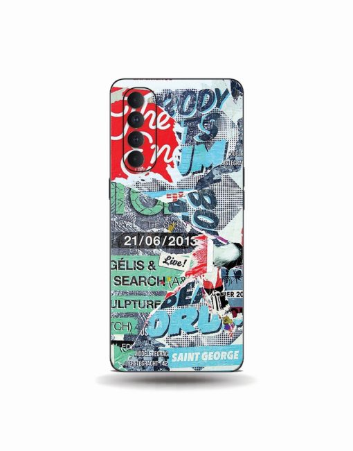 Oppo Reno 4 Pro Chaotic Patchwork