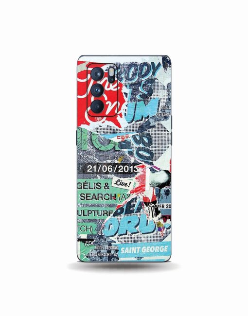 Oppo Reno 6 5g Chaotic Patchwork