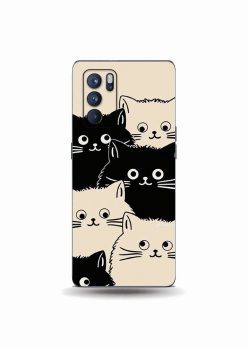 Oppo Reno 6 Pro 5g Monochrome Paws