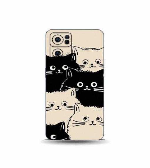 Oppo Reno 7 Pro 5g Monochrome Paws