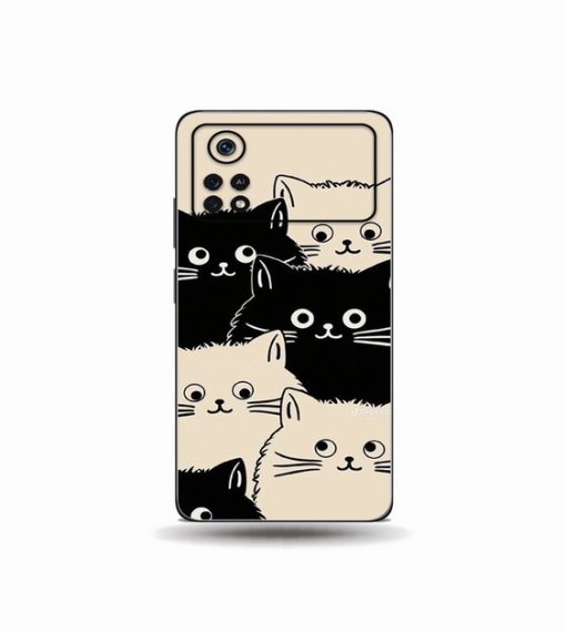 Poco x4 pro 5g Monochrome Paws