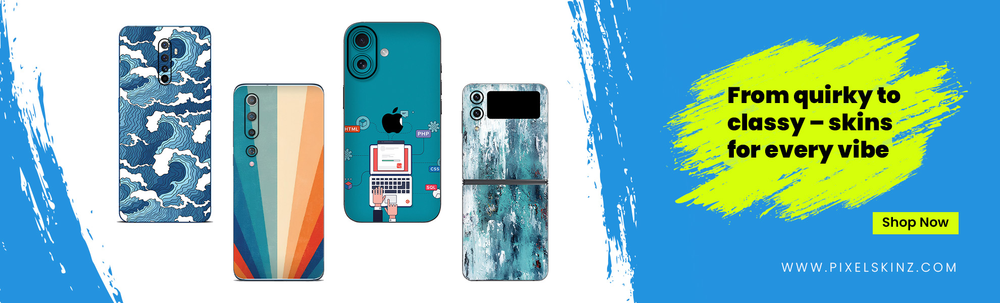 Buy Mobile Skins, Laptop Skins Online, Ahmedabad at Pixel SKINZ